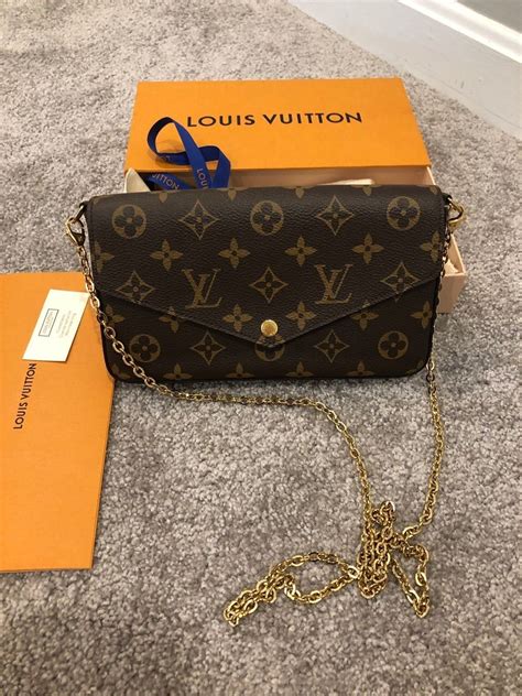 lv wallet on chain black|louis vuitton chain wallet crossbody.